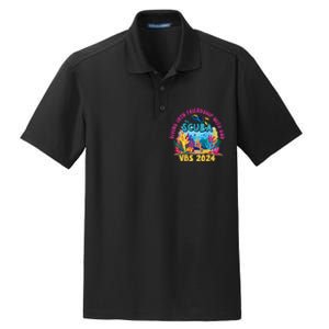 Diving Into Friendship With God Beach Scuba Vbs 2024 Dry Zone Grid Polo