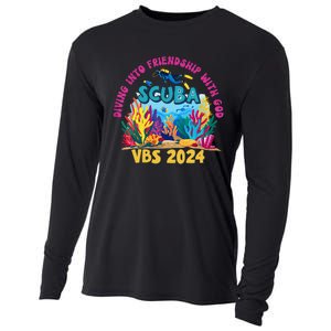 Diving Into Friendship With God Beach Scuba Vbs 2024 Cooling Performance Long Sleeve Crew