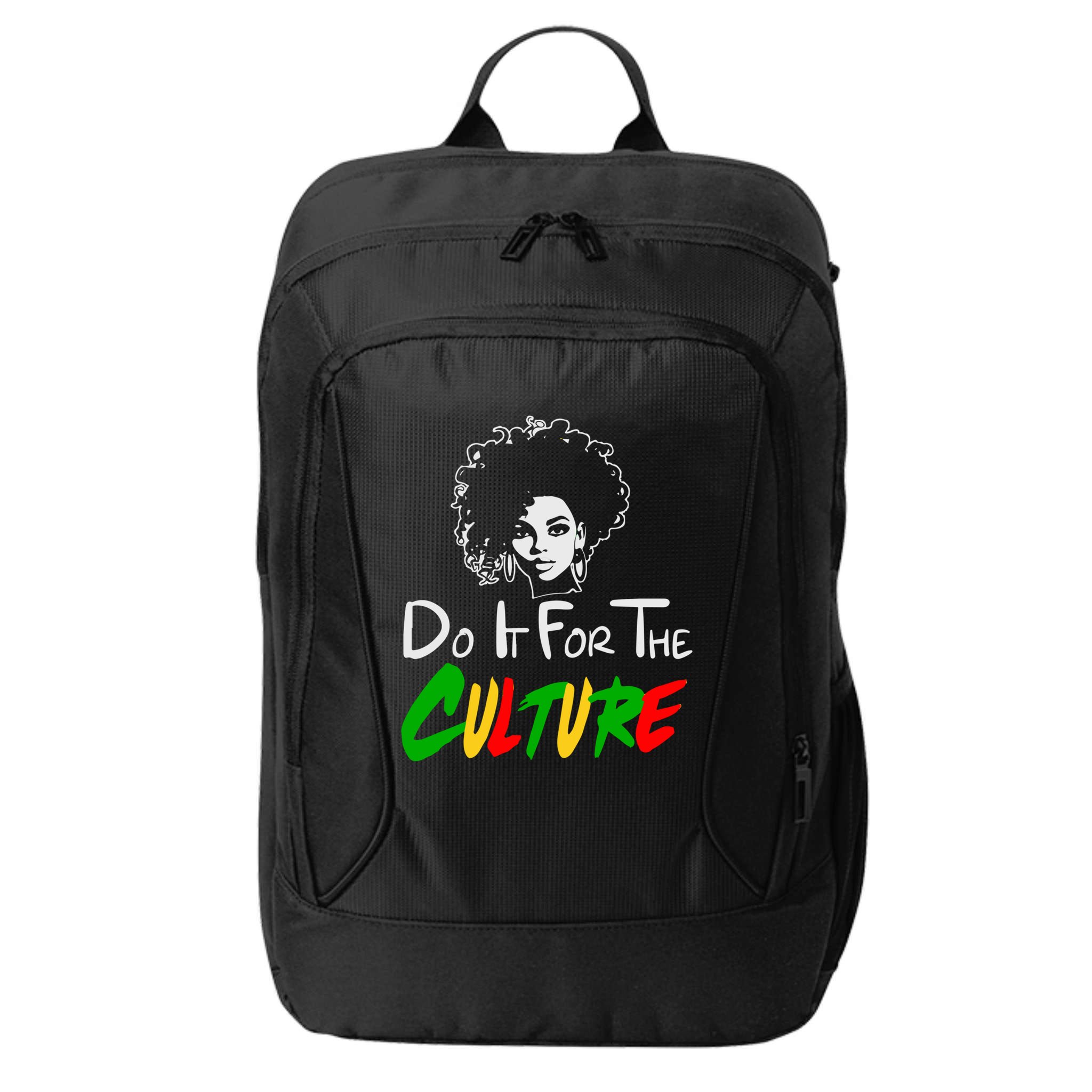 Do It For The Culture Junenth Afro Queen Black History Gift City Backpack