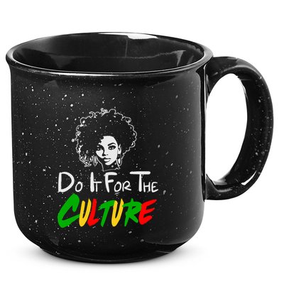 Do It For The Culture Junenth Afro Queen Black History Gift 15oz Campfire Ceramic Mug