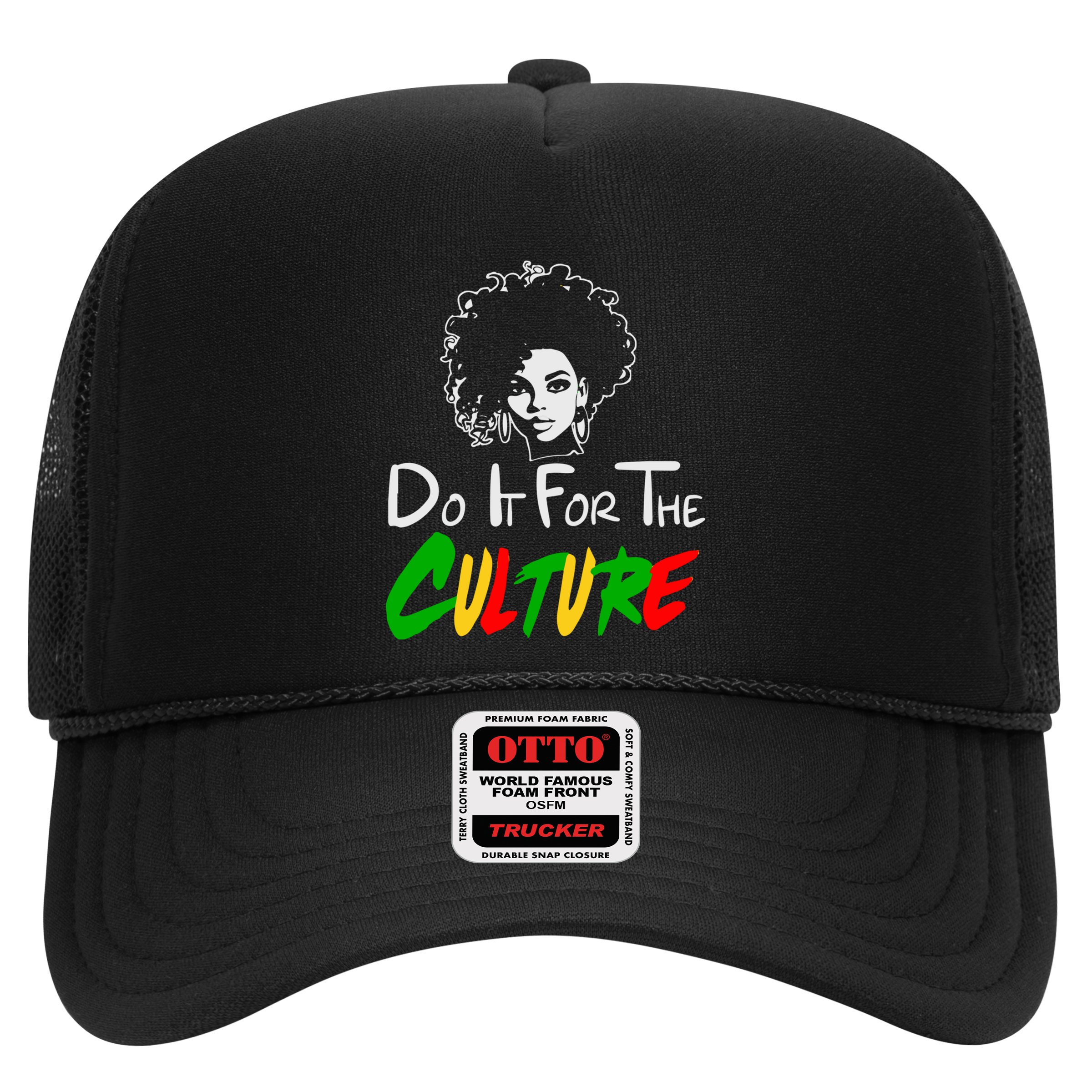 Do It For The Culture Junenth Afro Queen Black History Gift Hat