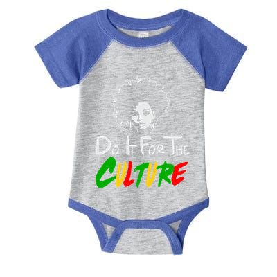 Do It For The Culture Junenth Afro Queen Black History Gift Infant Baby Jersey Bodysuit