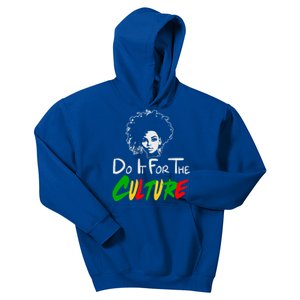 Do It For The Culture Junenth Afro Queen Black History Gift Kids Hoodie