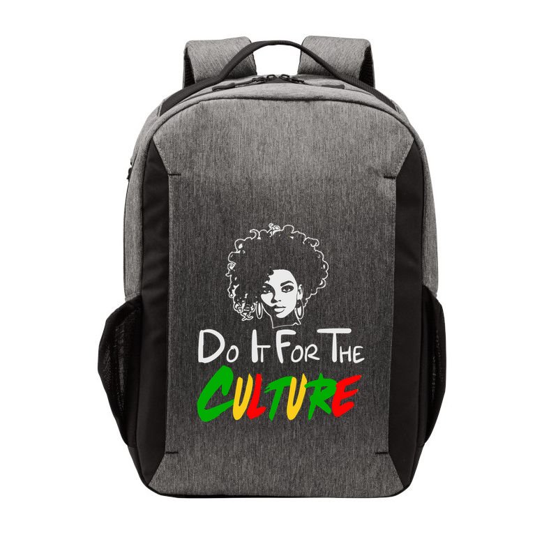 Do It For The Culture Junenth Afro Queen Black History Gift Vector Backpack