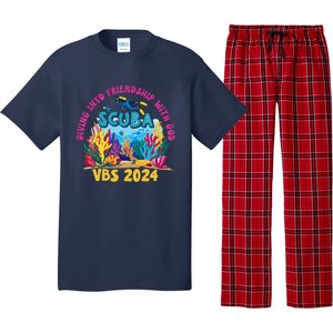 Diving Into Friendship With God Beach Scuba Vbs 2024 Pajama Set