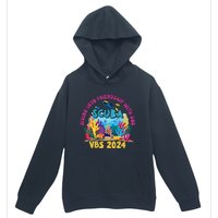 Diving Into Friendship With God Beach Scuba Vbs 2024 Urban Pullover Hoodie