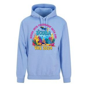 Diving Into Friendship With God Beach Scuba Vbs 2024 Unisex Surf Hoodie