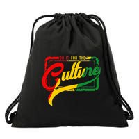 Do It For The Culture Black History Junteenth Freeish 1865 Drawstring Bag