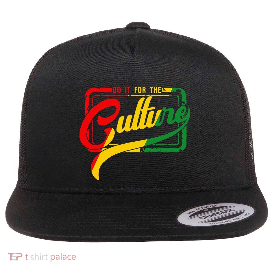 Do It For The Culture Black History Junteenth Freeish 1865 Flatbill Hat
