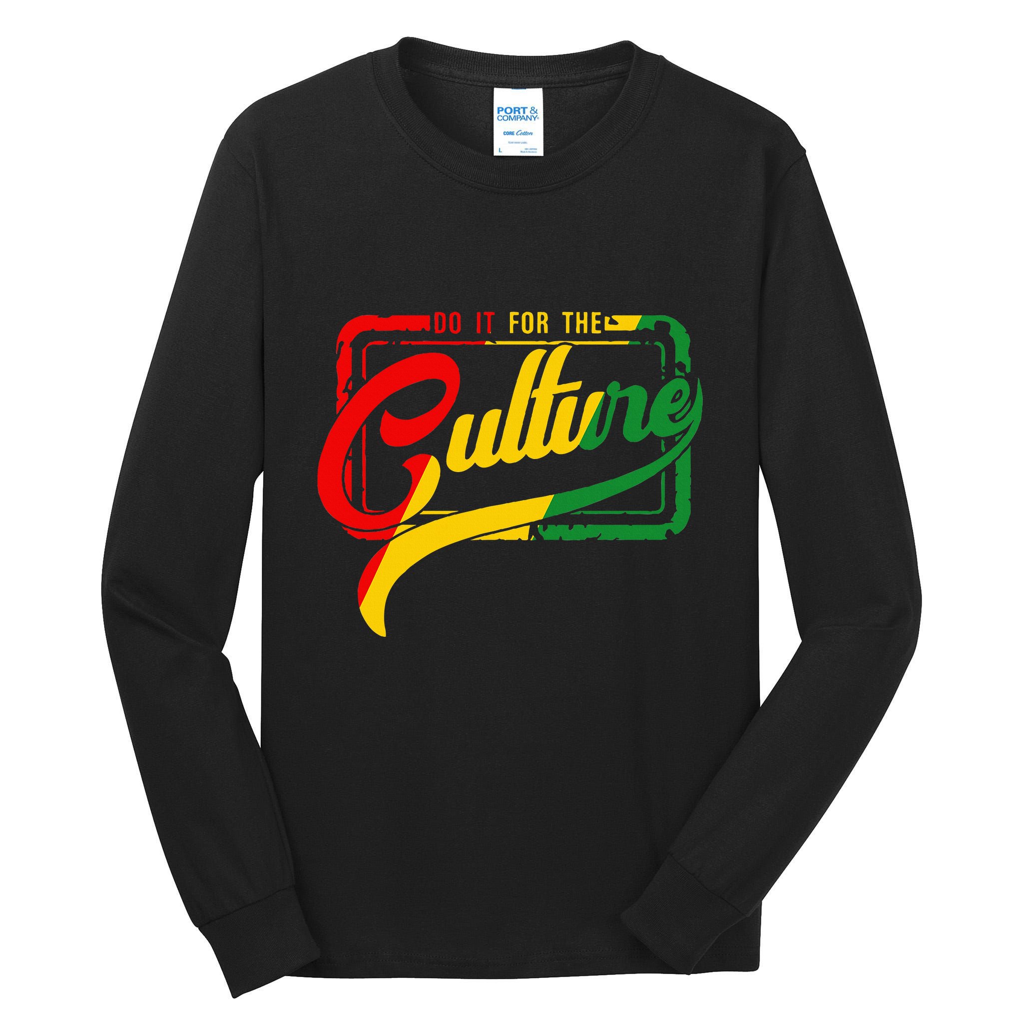 Do It For The Culture Black History Junteenth Freeish 1865 Tall Long Sleeve T-Shirt