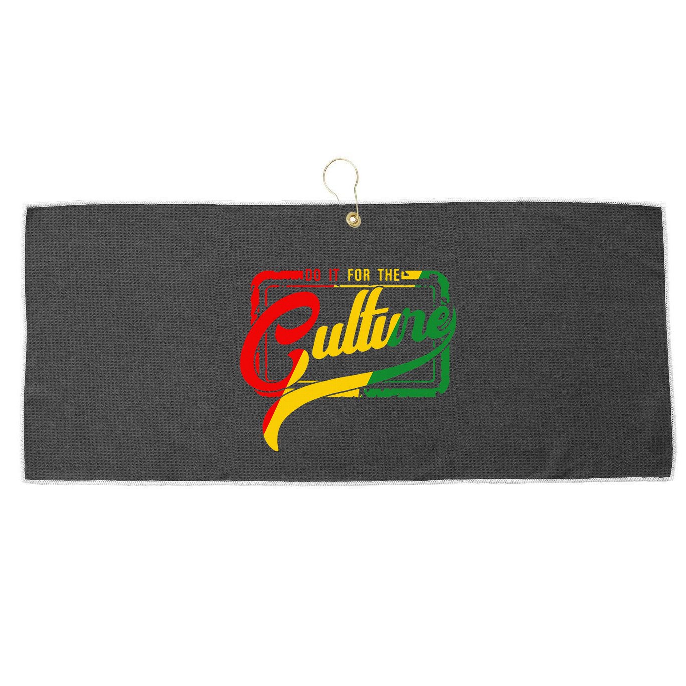 Do It For The Culture Black History Junteenth Freeish 1865 Large Microfiber Waffle Golf Towel