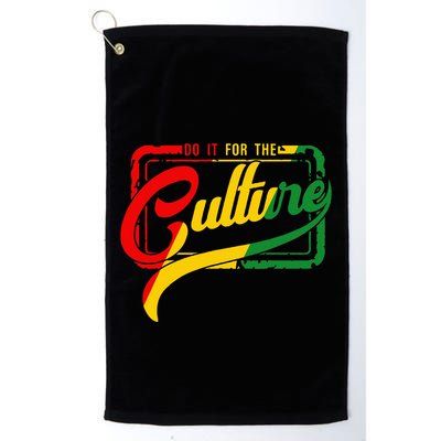 Do It For The Culture Black History Junteenth Freeish 1865 Golf Towel