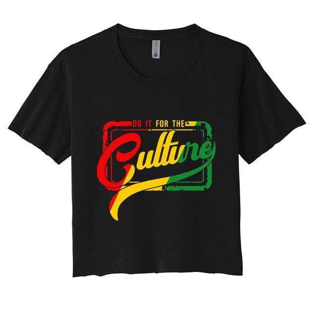 Do It For The Culture Black History Junteenth Freeish 1865 Crop Top