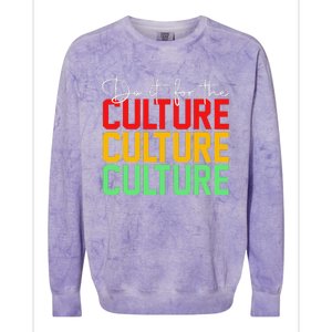 Do It For The Culture Juneteenth Colorblast Crewneck Sweatshirt