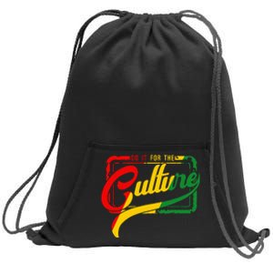 Do It For The Culture Black History Junteenth Freeish 1865 Sweatshirt Cinch Pack Bag