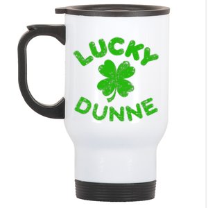 Dunne Irish Family Saint Patrick's Day Irish Dunne Stainless Steel Travel Mug