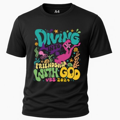 Diving Into Friendship With God Scuba Vbs 2024 Christian Performance Shirt