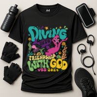 Diving Into Friendship With God Scuba Vbs 2024 Christian Performance Shirt