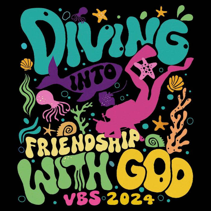 Diving Into Friendship With God Scuba Vbs 2024 Christian 16 in Basic Backpack