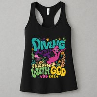 Diving Into Friendship With God Scuba Vbs 2024 Christian Womens Tank Top