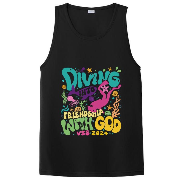 Diving Into Friendship With God Scuba Vbs 2024 Christian PosiCharge Competitor Tank