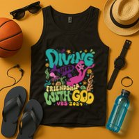 Diving Into Friendship With God Scuba Vbs 2024 Christian Tank Top