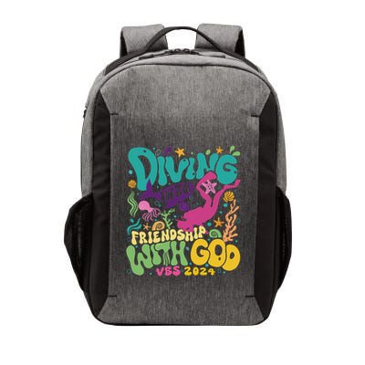 Diving Into Friendship With God Scuba Vbs 2024 Christian Vector Backpack