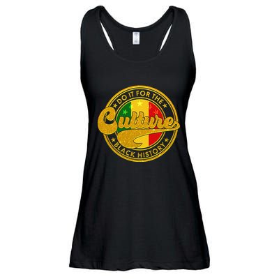 Do It For The Culture Black History Emblem Ladies Essential Flowy Tank