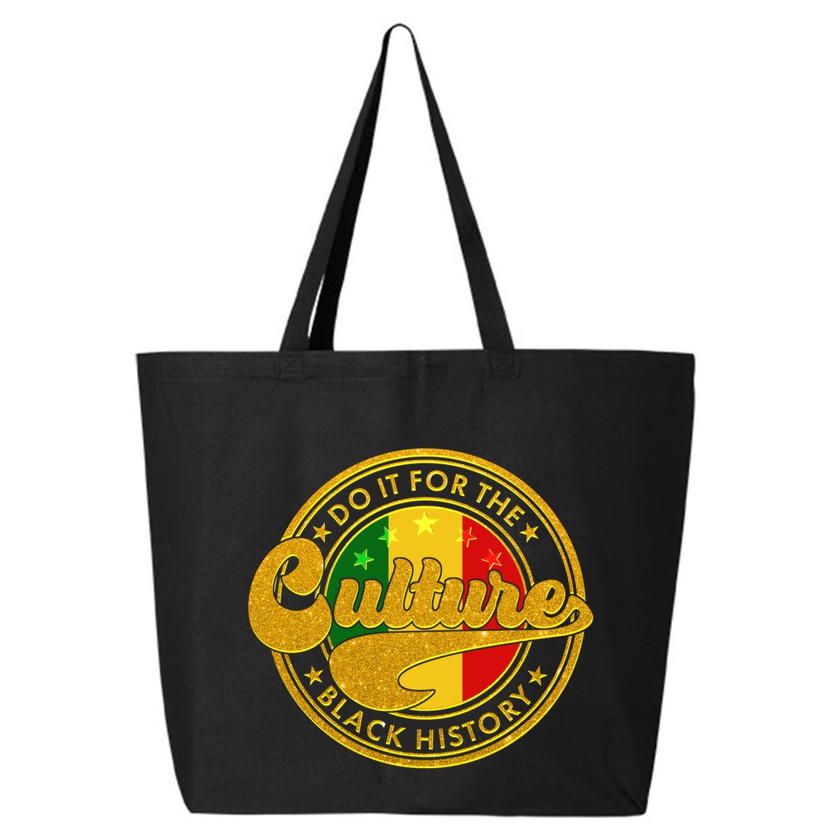 Do It For The Culture Black History Emblem 25L Jumbo Tote