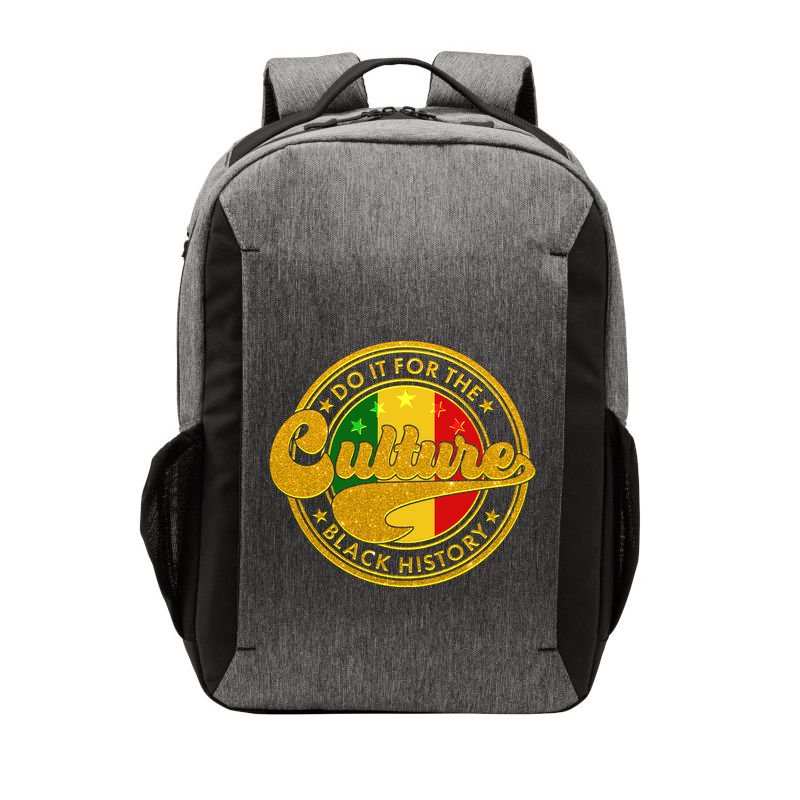 Do It For The Culture Black History Emblem Vector Backpack