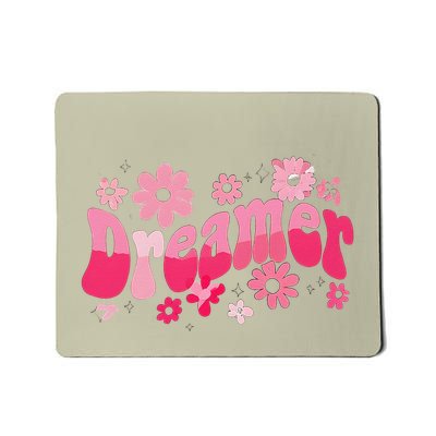 Dreamer Inspirational Fun Colorful Mousepad