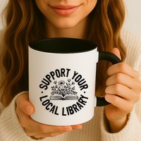 Design Ideas For Book Lovers Reading And Book Worm Mug