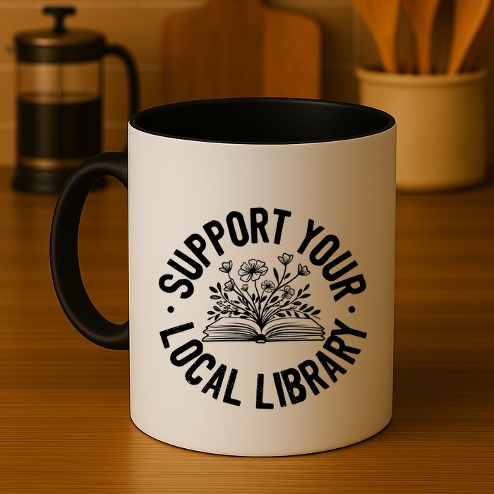 Design Ideas For Book Lovers Reading And Book Worm Mug