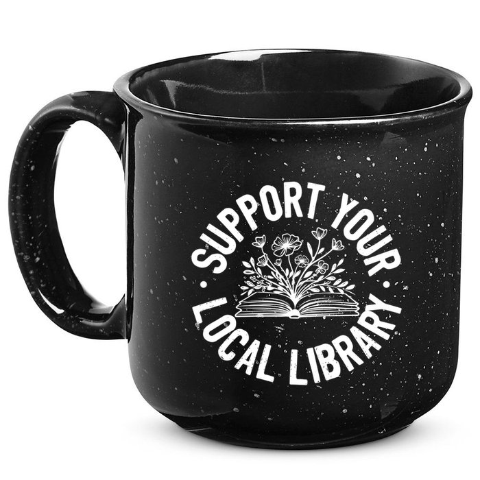 Design Ideas For Book Lovers Reading And Book Worm 15oz Campfire Ceramic Mug