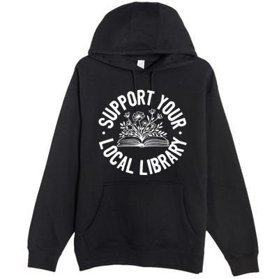 Design Ideas For Book Lovers Reading And Book Worm Premium Pullover Hoodie