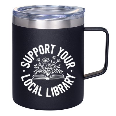 Design Ideas For Book Lovers Reading And Book Worm 12oz Stainless Steel Coffee Mug