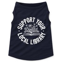 Design Ideas For Book Lovers Reading And Book Worm Doggie Tank