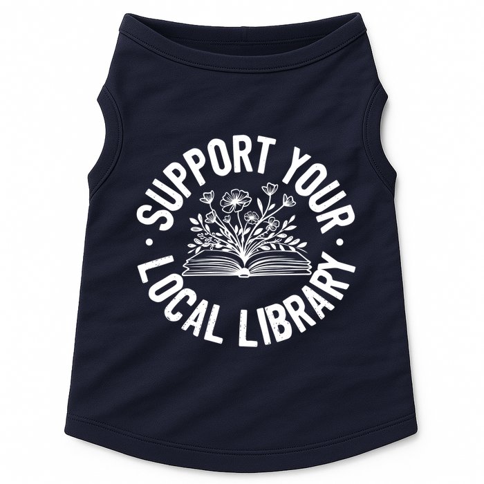 Design Ideas For Book Lovers Reading And Book Worm Doggie Tank