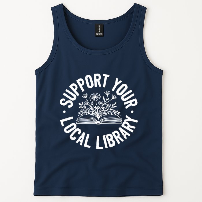 Design Ideas For Book Lovers Reading And Book Worm Tank Top