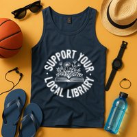 Design Ideas For Book Lovers Reading And Book Worm Tank Top
