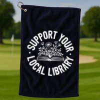 Design Ideas For Book Lovers Reading And Book Worm Golf Towel