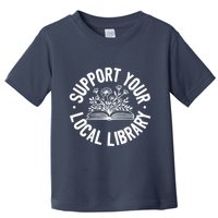 Design Ideas For Book Lovers Reading And Book Worm Toddler T-Shirt