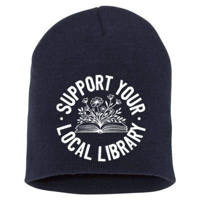 Design Ideas For Book Lovers Reading And Book Worm Short Acrylic Beanie