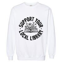 Design Ideas For Book Lovers Reading And Book Worm Garment-Dyed Sweatshirt