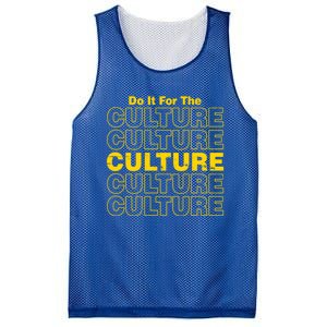 Do It For Retro The Culture Black History African Pride Blm Gift Mesh Reversible Basketball Jersey Tank