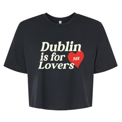 Dublin Is For Lovers Niall Horan Bella+Canvas Jersey Crop Tee