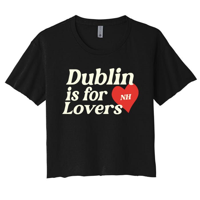 Dublin Is For Lovers Niall Horan Women's Crop Top Tee