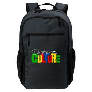 Do It For The Culture Black History Month African Roots Afro Gift Daily Commute Backpack