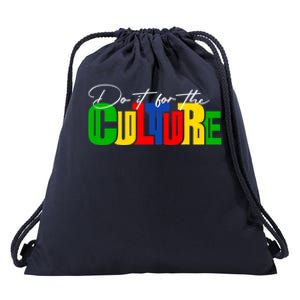 Do It For The Culture Black History Month African Roots Afro Gift Drawstring Bag