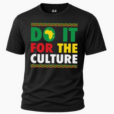 Do It For The Culture Black History & African Roots Afro Cooling Performance Crew T-Shirt